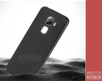 LeEco Le Pro 3 Sandstone Soft Silicon Phone Case LETV LE PRO 3 X720 PRO3 Flexible TPU Phone Case Shockproof Matte Silicon Phone Cover Black Color - intl
