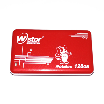 W-Stor Notebox SSD 128GB - Merah
