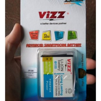 Vizz Baterai Batt Batre Battery Double Power Vizz Samsung Galaxy S2 I9100 2100 Mah