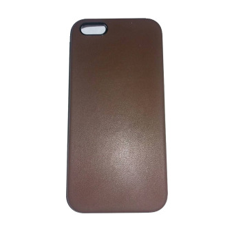 QC Apple iPhone 6 4,7 inc Hard Case Lentur Polos - Coklat