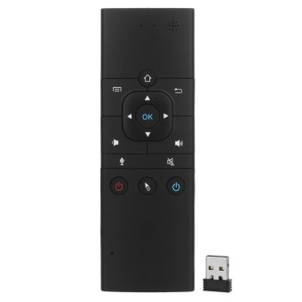 JUSHENG MX9-M Built-in microphone 6-axis 2.4G Mini Wireless Air mouse with Infrared Remote Learning Control Keyboard, 3-Gyro + 3-Gsensor for Google Android TV/Box, IPTV, HTPC, Windows, MAC OS(MX9-M) - intl