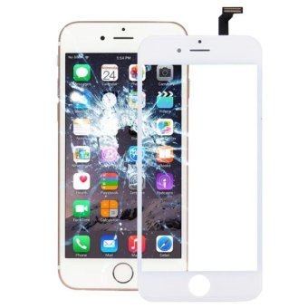 IPartsBuy For IPhone 6 Touch Screen Digitizer Assembly With Front LCD Screen Bezel Frame and OCA Optically Clear Adhesive(White) - intl