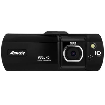Amkov 2.7 Inch 1080P Motion Detection Car DVR Digital Camcorder (Black)