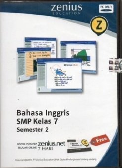 Zenius Set CD SMP Bahasa Indonesia kelas 7 semester 2