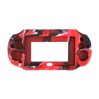 Silicone Rubber gel Protective Skin Case Cover (Red) - intl