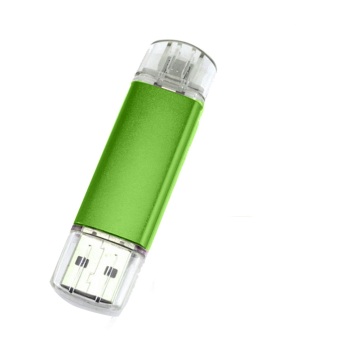 Vococal 32GB Micro USB 2.0 OTG Flash Pen Drive Memory Stick U Disk for Android Smart Phone Samsung Galaxy S3 S4 S5 Note 2 3 4 Tab 3 HTC One S ZTE V5 Nokia X7 N8 Huawei P6 Honor 3 Mate Sony Lt22i Tablet PC Macbook Green