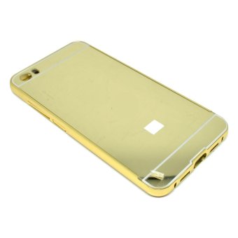 Hardcase Aluminium Tempered Glass Hard Case for Xiaomi Mi5 - Golden