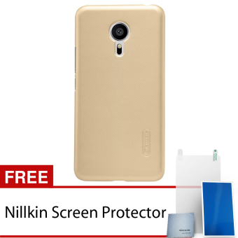 Nillkin Meizu Pro 5 Super Frosted Shield Hard Case - Original - Gold + Gratis Nillkin Screen Protector