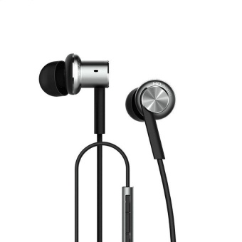 Xiaomi Mi IV Hybrid Dual Drivers Earphones In-Ear Headphones Original Market Quality - Silver