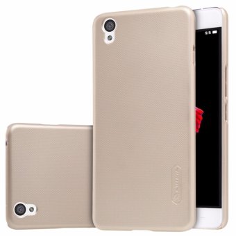 Nillkin Frosted case Oneplus 3 / 3T (A3000 A3003 A3005 A3010) - Emas + free screen protector