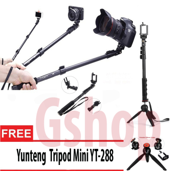 Yunteng YT-188 Self Picture Monopod For Mobile U Holder + Yunteng 228 Combo Set