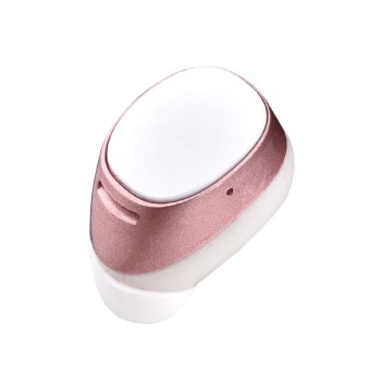 Mini7 Headphone Bluetooth Nirkabel Di Telinga Bebas Genggam (Putih + Berwarna Merah Muda)