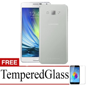 Case Ultrathin Soft Case for Samsung Galaxy A8 - Abu Clear + Gratis Tempered Glass
