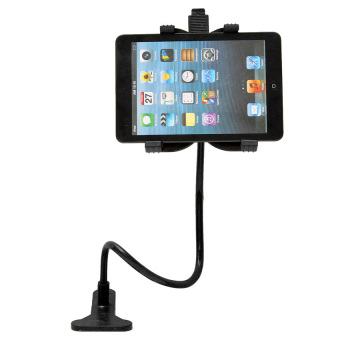 HKS 360 Rotating Desktop Stand Lazy Bed Tablet Holder Mount for iPad,iPhone (Black) (Intl)