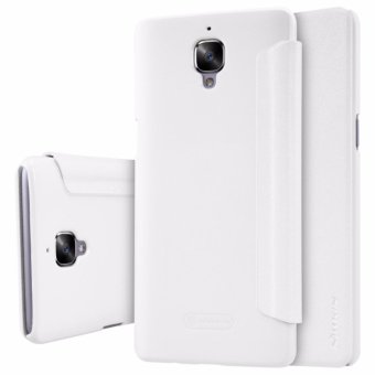 Nillkin Sparkle Leather Case Oneplus 3 / 3T (A3000 A3003) - Putih(White)