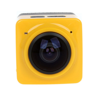 Eyoyo Cube 360 Degree Sports Video Camera WiFi 1280*1042 Panorama Camera (Yellow)