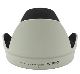 JJC LH-83G(W) Lens Hood Shade For Canon EF 28-300mm f/3.5-5.6L IS Lens Replaces EW-83G White - intl