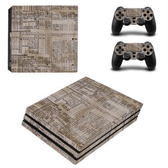 Vinyl limited edition Game Decals skin Sticker Console controller FOR PS4 PRO ZY-PS4P-0058 - intl