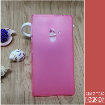 NOZIROH Xiaomi Mi MIX Soft Silicon Cover Xiaomi MIX 6.4 inch Phone Case Matte PINK Color