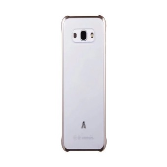 Anymode Clear Cover Samsung Galaxy A8 - Clear Gold