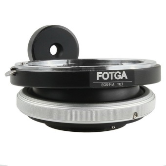 Fotga Tilt Adapter for Canon EOS EF EF-S Lens to Panasonic Olympus Micro 4/3 M4/3 Camera (Black) - Intl