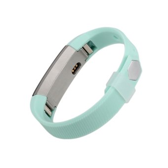 Lantoo Accessory Silicone Watch Band for Fitbit Alta, Size Large, Available in 10 colors（Teal）