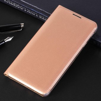 Asuwish Leather Case Flip Cover Slim Wallet Holster Bag Phone Cases for Samsung J2 Prime - intl