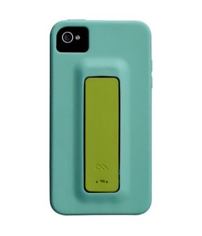 Case-Mate iPhone 4/4S Snap - Turquoise/Lime