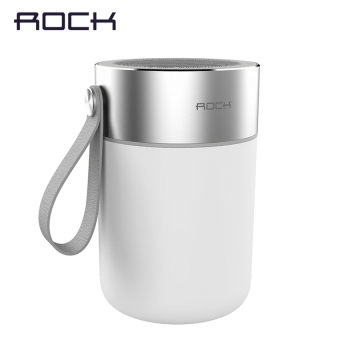 ROCK Waterproof Mini Bluetooth Speaker Portable Subwoofer Shower Car Handsfree Call Music Suction Mic For IOS Android Phone(White) - intl