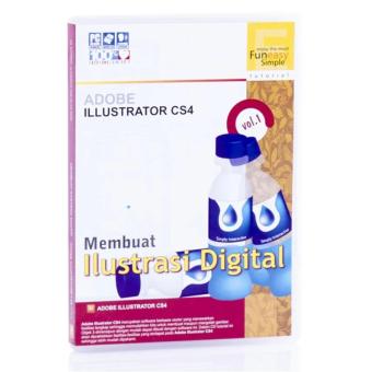 CD Tutorial Kreasi Digital Adobe Illustrator Vol. 1 By Simply Interactive