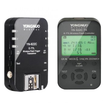 Yongnuo YN-622C + YN-622C-TX KIT Wireless TTL HSS Flash Trigger for Canon 1200D 1100D 1000D 800D 750D 650D 600D 550D 500D 5D II