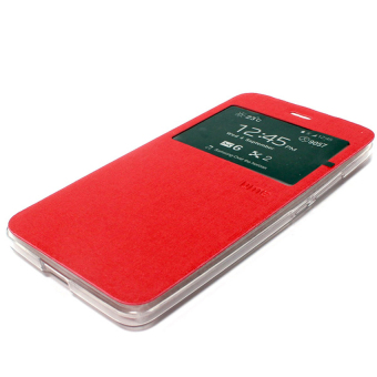 Ume Oppo F1S Selfie Expert Flipcase Flipshel Casing Leather Case - Merah