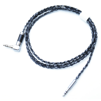 ZY HIFI Cable 3.5mm male to 3.5mm male Earphone Upgrade Cable ZY-200 (Black) - intl