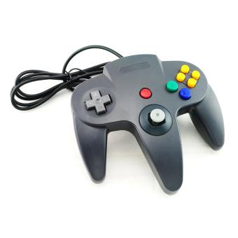 Nintendo N64 PC Mac USB Game Controller Joypad Joystick Gaming (Black) - intl