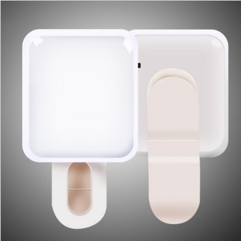 GAKTAI 9 Led Mini Portable Night Artifact LED Selfie Flash Light for Mobile Phone (White) - intl