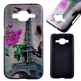 For Samsung Galaxy Core Prime G360 Case Moonmini Hard PC Snap-On Back Case Cover Shell Protector - Eiffel Tower - intl