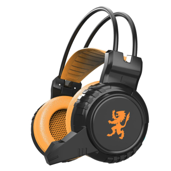 Generic Headphone Plextone Gaming PC830 - Orange