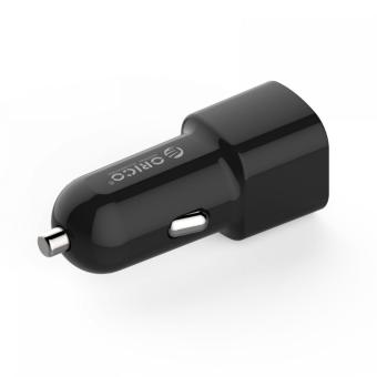 Orico Dual USB Car Charger 2.4A for Smartphone - UCL-2U - Black/Gray