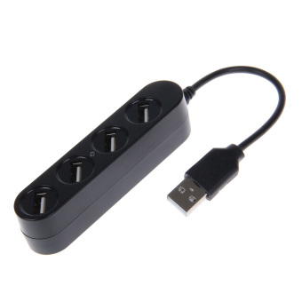 ZUNCLE High Speed 4-Port USB 2.0 HUB (Black)