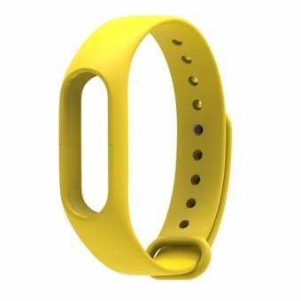4Connect Rubber Wristband Replacement for Xiaomi Miband 2 -Yellow