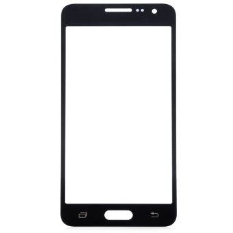 TimeZone Outer Glass Lens Touch Screen Protective Cover with RepairTools for Samsung A3 (Black) - Intl