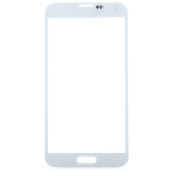 TimeZone Outer Glass Lens Touch Screen Protective Cover with RepairTools for Samsung S5 (White) - Intl