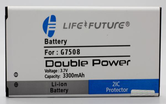 Batre / Battery / Baterai Lf Samsung Galaxy Mega 2 / G7508 Double Power + Double 2ic