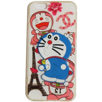 Case Doraemon For Apple iPhone6 / iPhone 6 / Iphone 6G / iPhone 6S / iPhone Ukuran 4.7 Inch Softshell Doraemon + Standing Doraemon Soft Case / Soft Back Case / Sillicone / Casing Handphone / Casing HP - 8