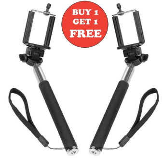 Gshop Monopod Paket Buy 1 Get 1 Free : 2x Tongsis Monopod For Smartphone And Camera -hitam