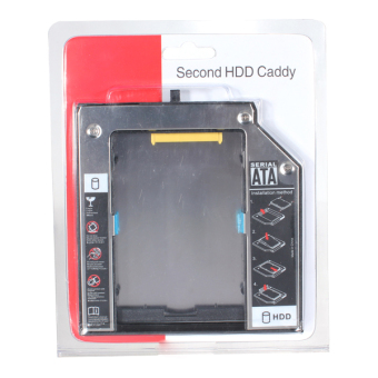 SATA 2nd HDD Hard Drive Adapter Caddy for IBM Lenovo Thinkpad R400 R500 T420 T520 W520