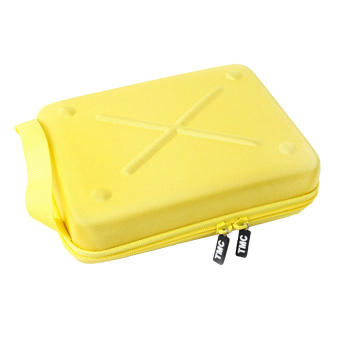 Yellow TMC Waterproof Storage Case Carry Bag for Gopro Hero 4 3+Xiaomi Yi Sj4000 - Intl