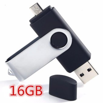LCFU764 16GB OTG USB 2.0 Flash Drive Memory Stick Storage Pendrive U Disk For All Android Tablet PC - intl