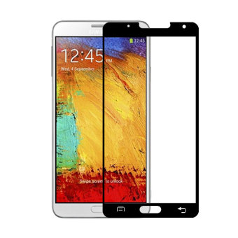 Premium 0.3mm Explosion Proof Tempered Glass Film Screen Protector For Samsung Galaxy Note 3 N9000 N9005 Screen Protective Film(Black) - Intl