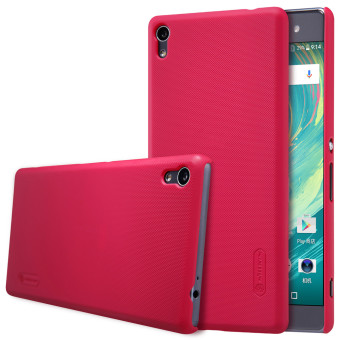 Nillkin Super Frosted Shield Ultra Thin Hard PC Case Back Cover for Sony Xperia XA Ultra (Red) - intl